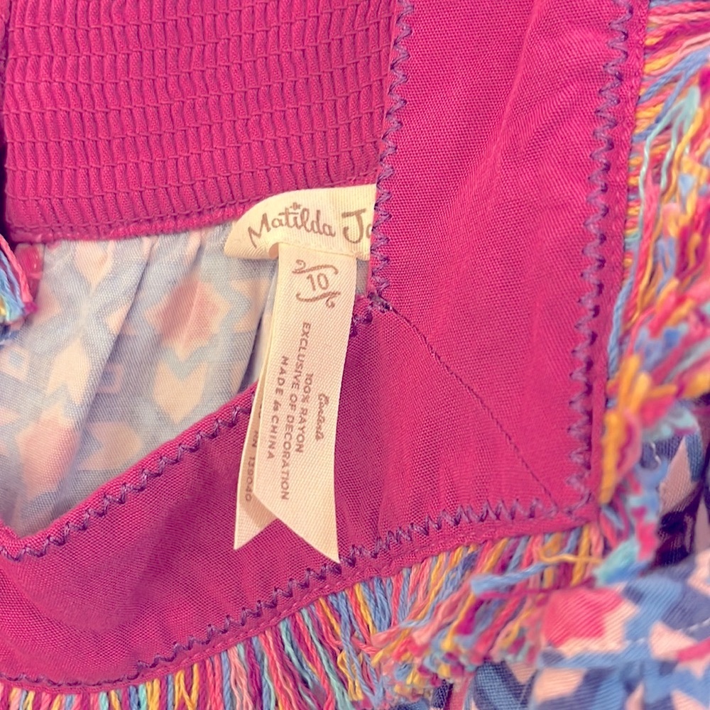 Matilda Jane Rainbow Fringe Romper - Picture 4 of 6